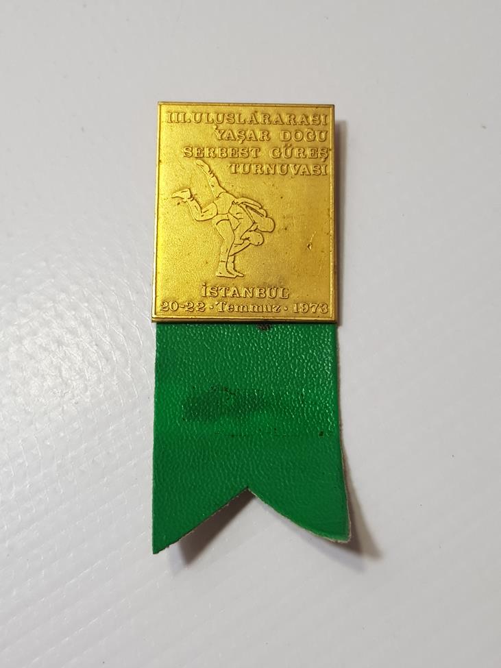 1973 ULUSLAR ARASI YAŞAR DOĞU SERBEST GÜREŞ ŞAMPİYONASI MADALYASI