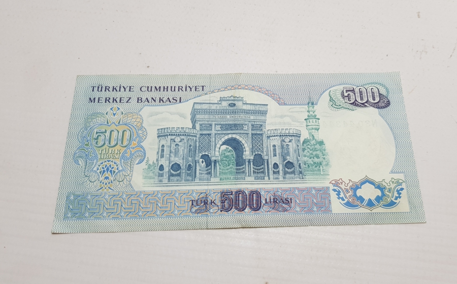 6. EMİSYON 500 LİRA