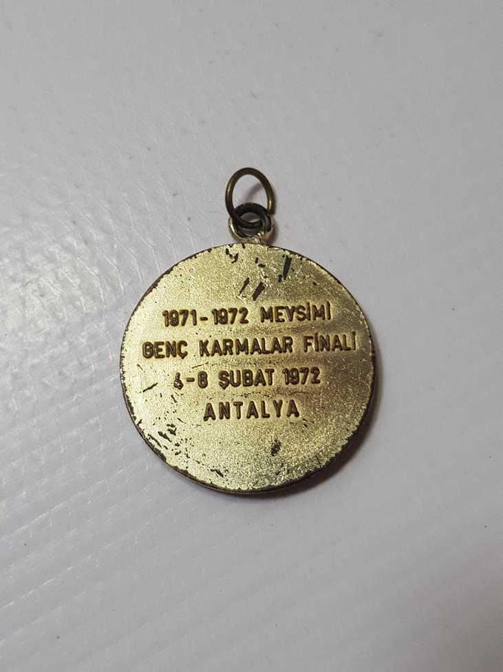 1972 TÜRKİYE FUTBOL FEDERASYONU MADALYASI