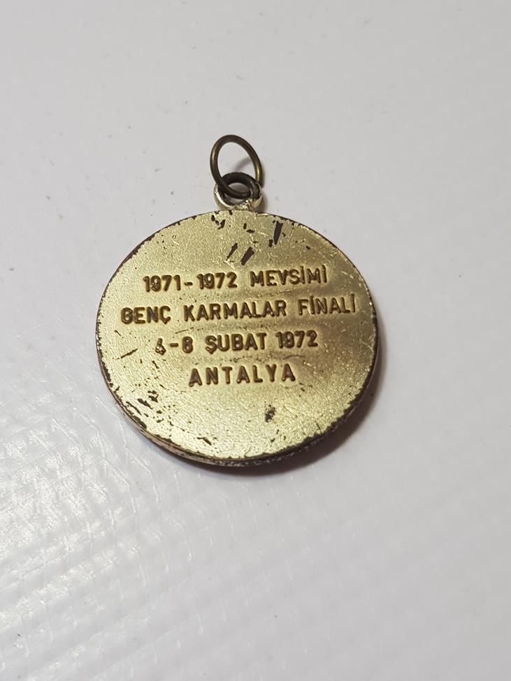 1972 TÜRKİYE FUTBOL FEDERASYONU MADALYASI