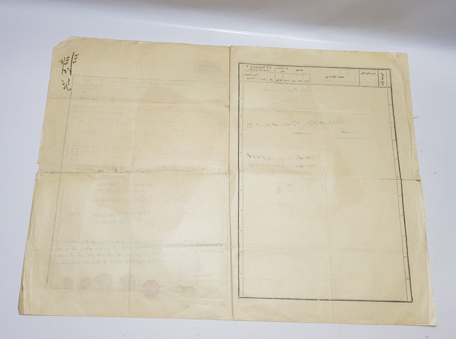 OSMANLI DÖNEMİ SÖZLEŞME