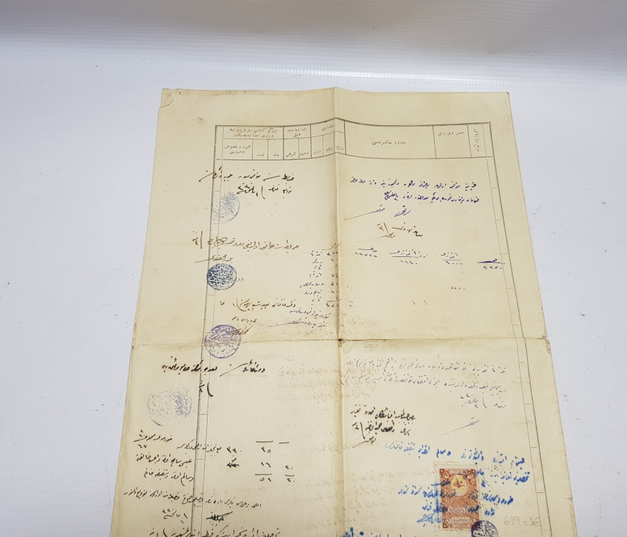 OSMANLI DÖNEMİ SÖZLEŞME