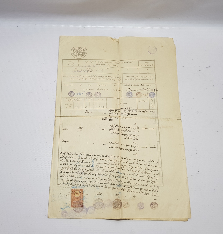 OSMANLI DÖNEMİ SÖZLEŞME