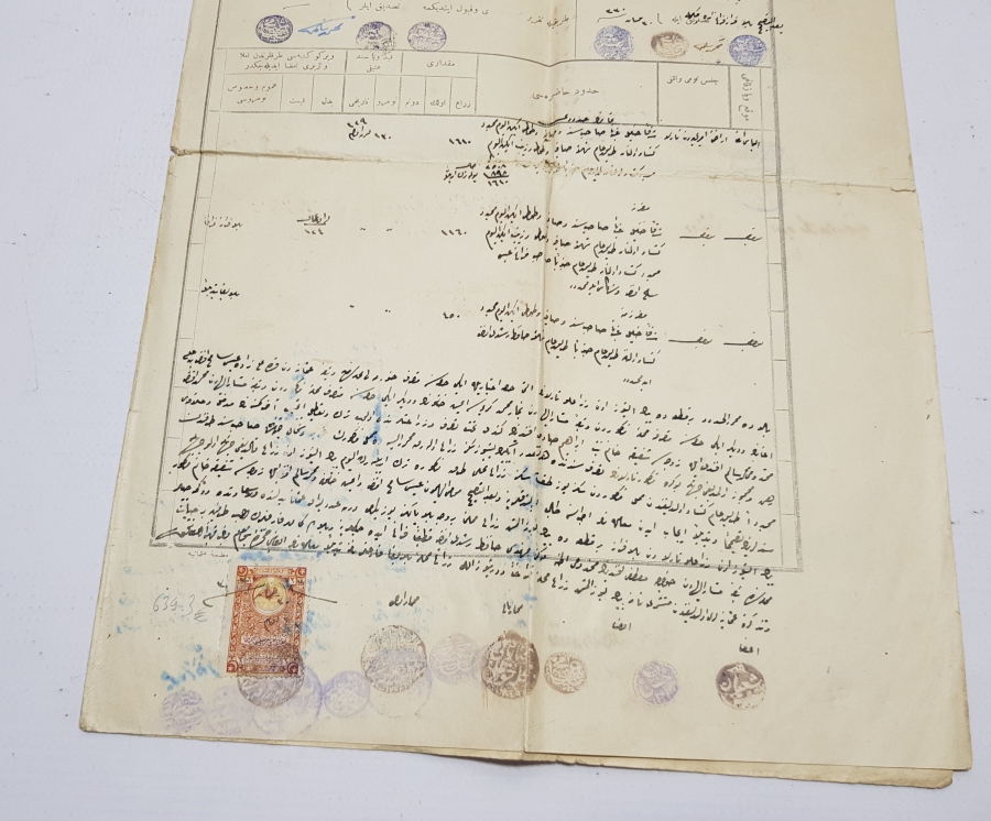 OSMANLI DÖNEMİ SÖZLEŞME