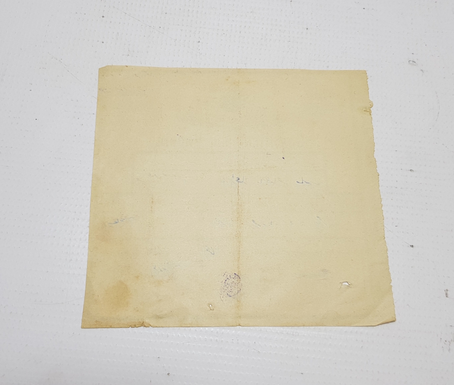 TIP TARİHİ: OSMANLI DÖNEMİ NADİR AŞI SERTİFİKASI