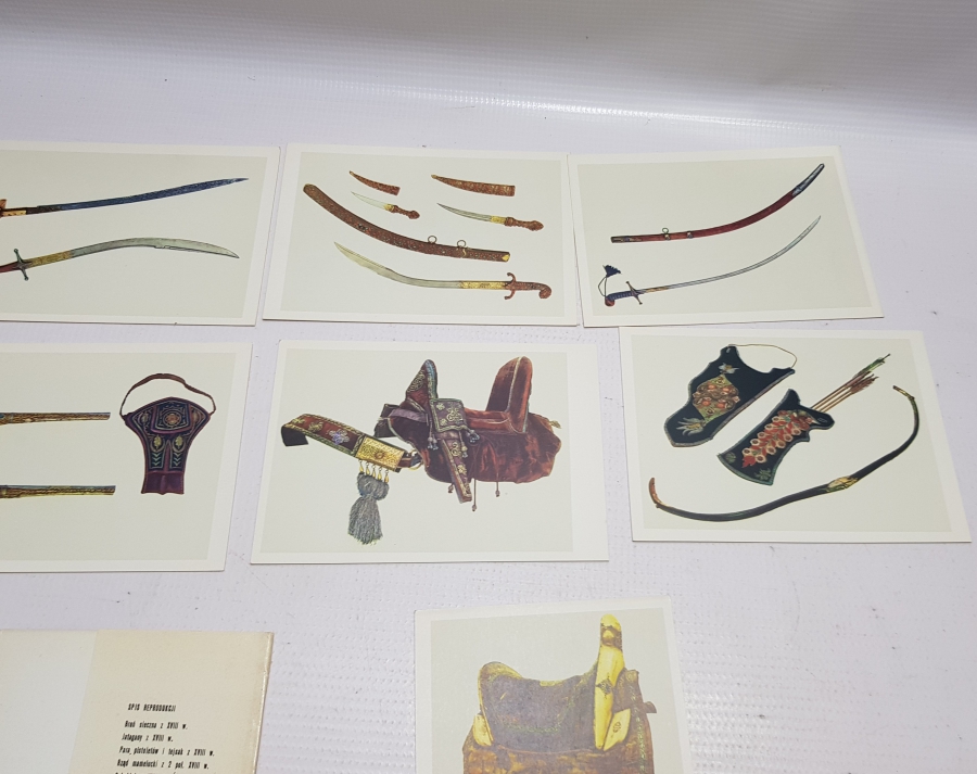 17. VE 18. YÜZYILDA TÜRK SİLAHLARI KONULU KARTPOSTAL ALBÜMÜ