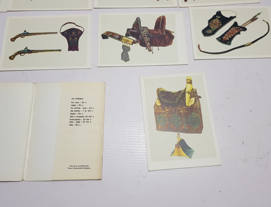 17. VE 18. YÜZYILDA TÜRK SİLAHLARI KONULU KARTPOSTAL ALBÜMÜ