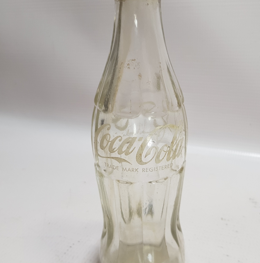 OSMANLI DÖNEMİ OSMANLICA VE LATİNCE YAZILI ÇOK NADİR COCA-COLA ŞİŞESİ