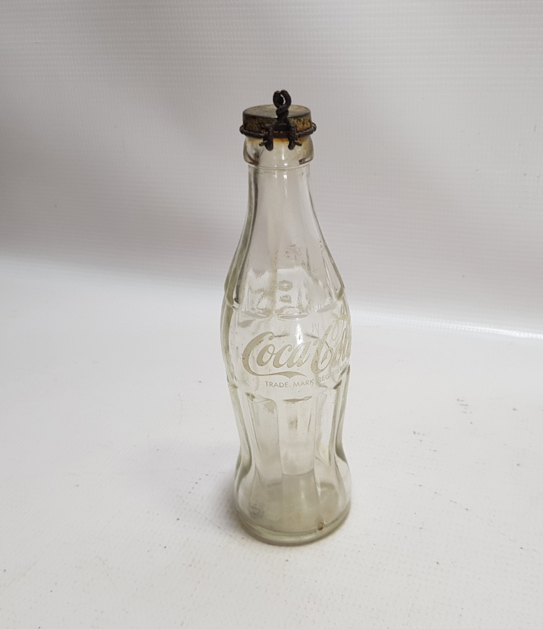OSMANLI DÖNEMİ OSMANLICA VE LATİNCE YAZILI ÇOK NADİR COCA-COLA ŞİŞESİ