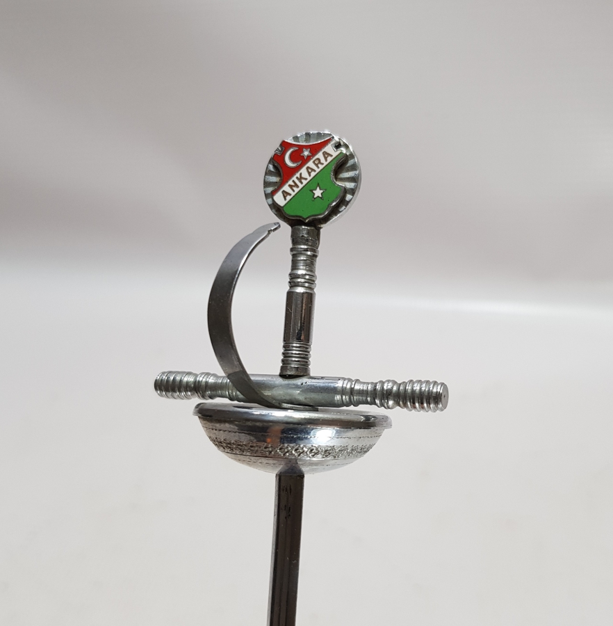 ANKARA YAZILI MİNELİ ZARF AÇACAĞI