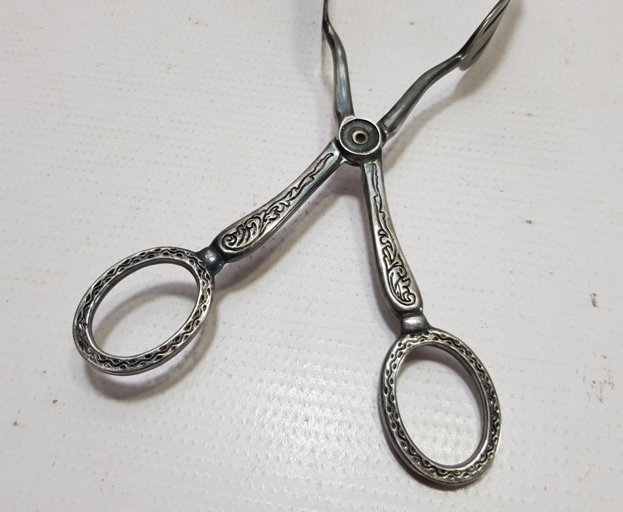 GÜMÜŞ KAPLAMA ANTİKA KEK MAŞASI