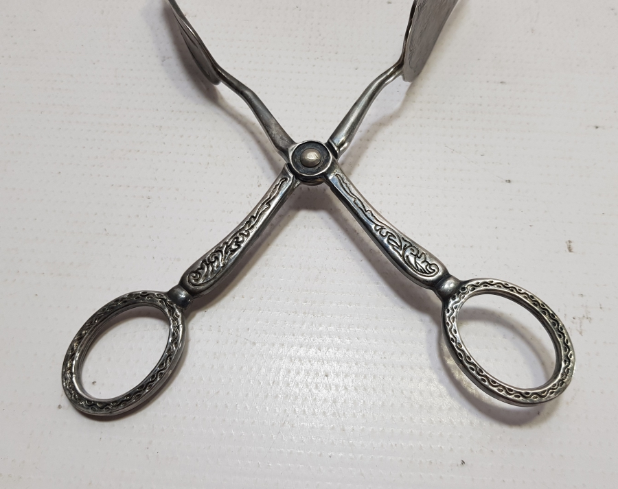 GÜMÜŞ KAPLAMA ANTİKA KEK MAŞASI