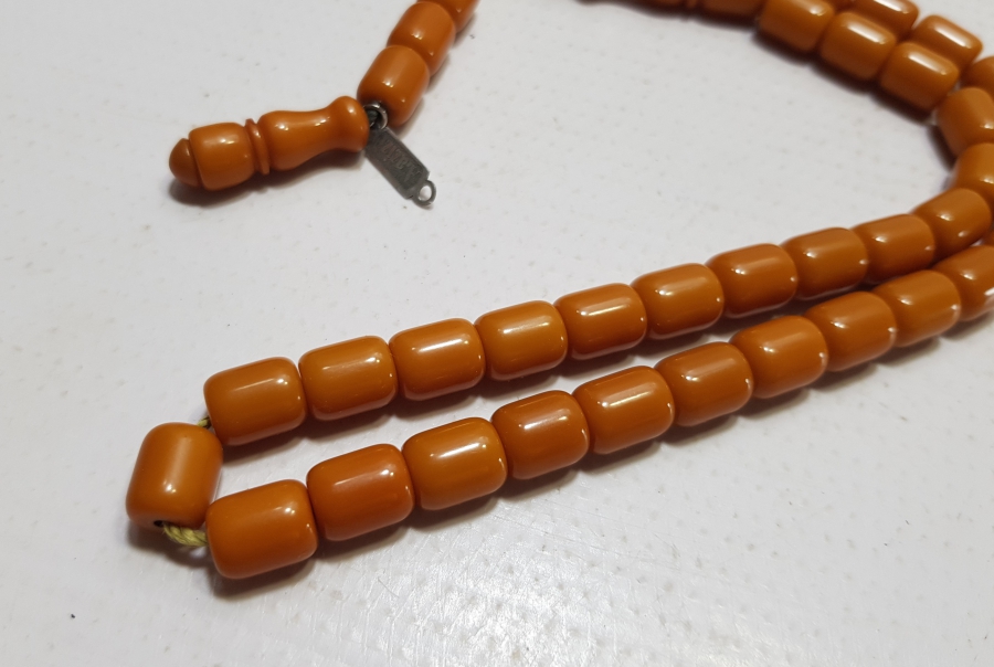 A.AZİZİ İMZALI KATALİN TESPİH