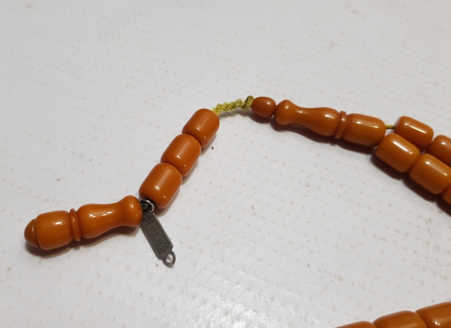 A.AZİZİ İMZALI KATALİN TESPİH