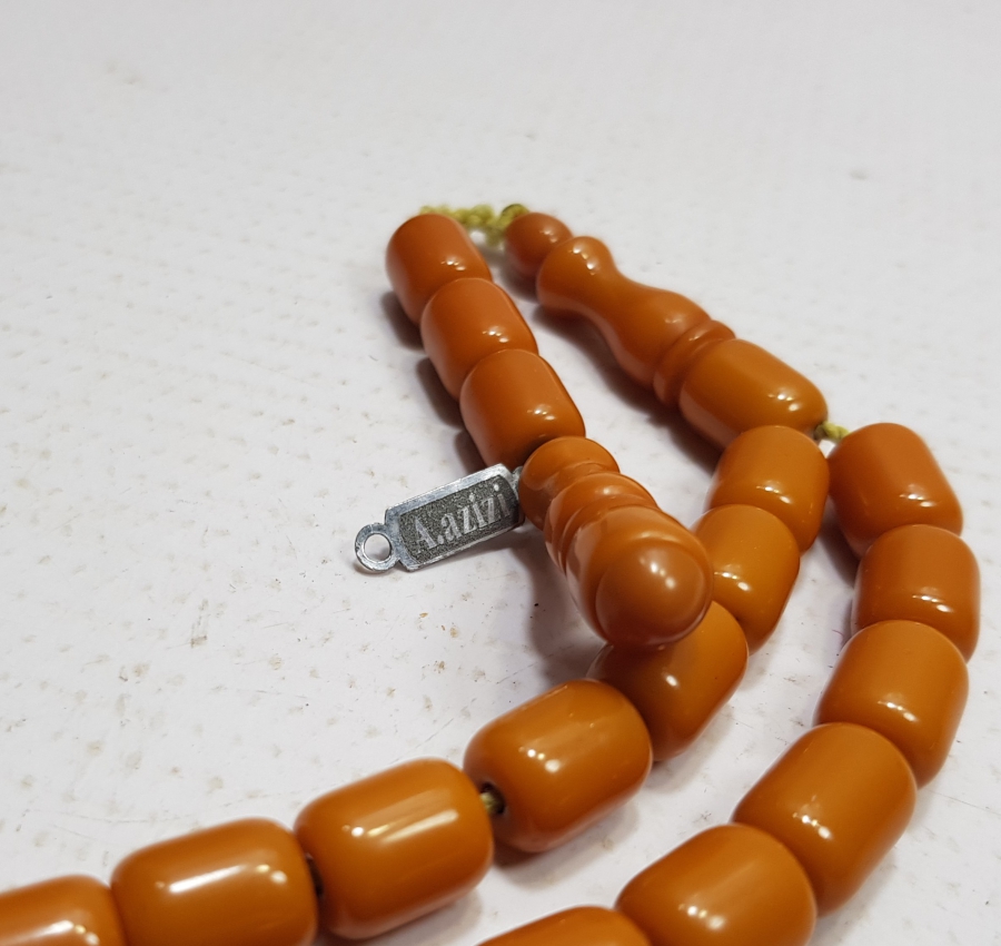 A.AZİZİ İMZALI KATALİN TESPİH