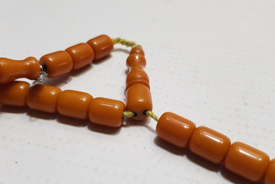 A.AZİZİ İMZALI KATALİN TESPİH