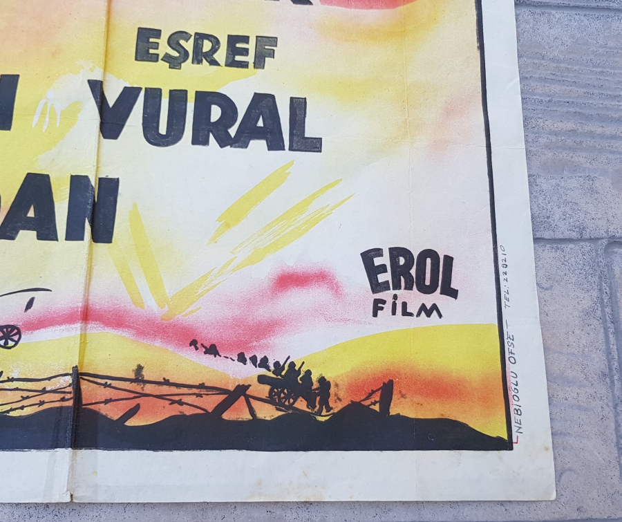 ATATÜRK RESİMLİ VATAN FEDAİLERİ FİLMİ AFİŞİ