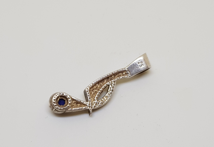 NAZAR BONCUĞU GÜMÜŞ KOLYE UCU