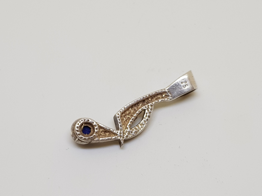 NAZAR BONCUĞU GÜMÜŞ KOLYE UCU