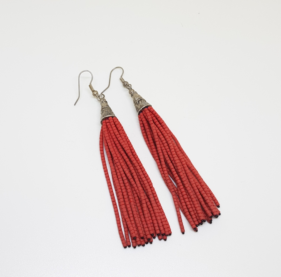 DOĞAL TAŞLARLA SÜSLÜ SARKIT MODEL KÜPE