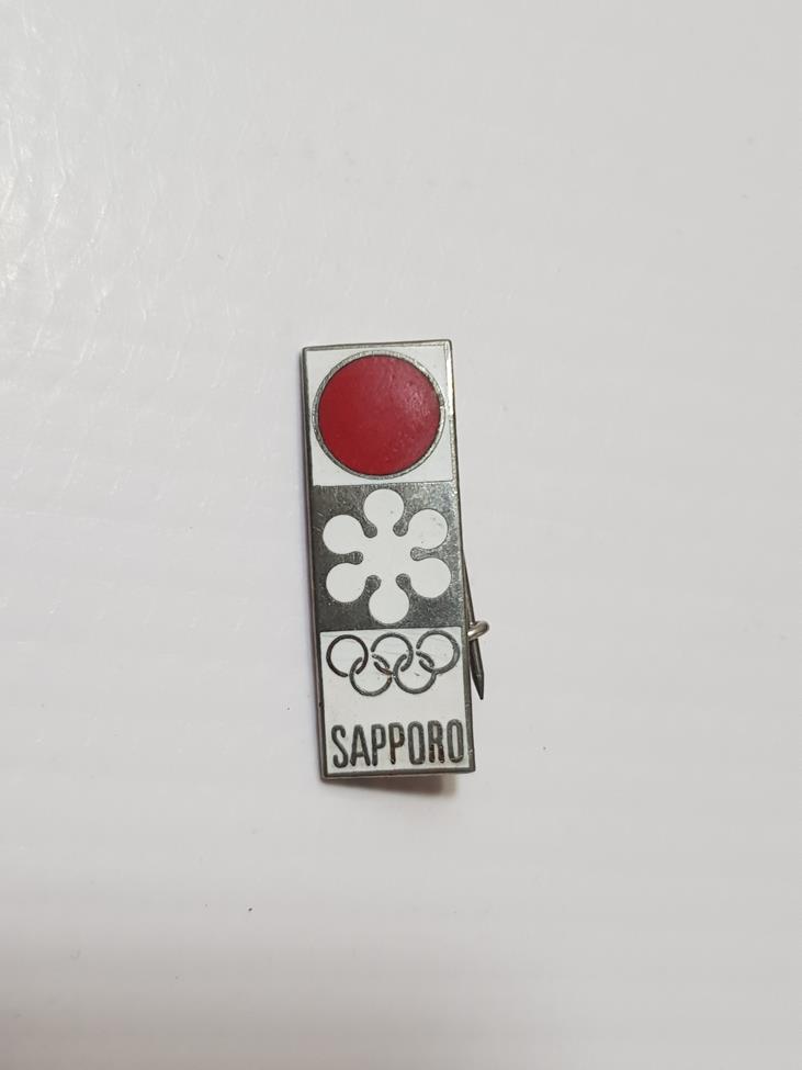 1972 JAPONYA KIŞ OLİMPİYATLARI MİNELİ ROZET - NADİR