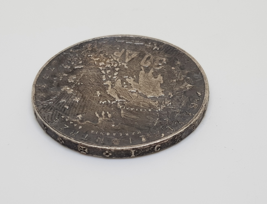 1963 YUNANİSTAN 30 DRAHMİ GÜMÜŞ HATIRA PARA