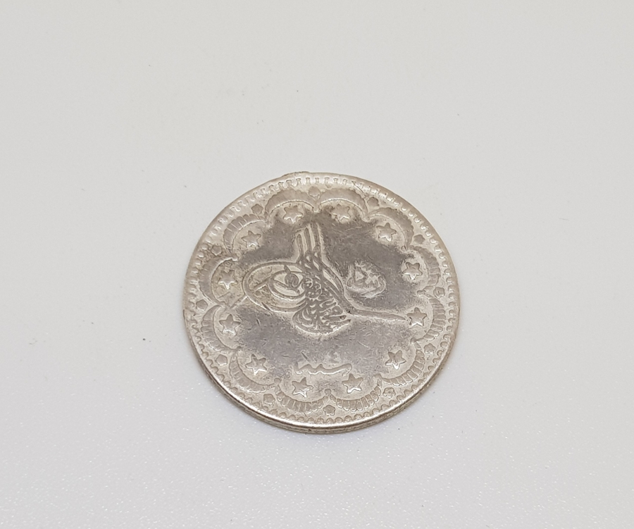 SULTAN MEHMET REŞAT HAN DÖNEMİ GÜMÜŞ 5 KURUŞ MECİDİYE