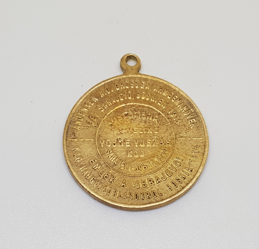 1. DÜNYA SAVAŞI 1914 TARİHLİ İTTİFAK MADALYA