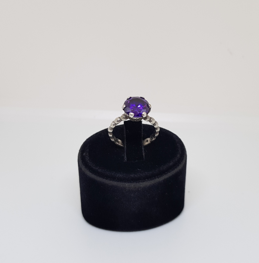 AQUAMARİN TAŞLI GÜMÜŞ YÜZÜK