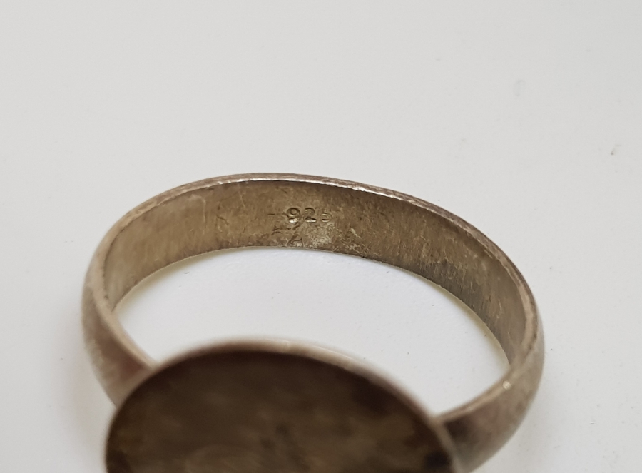 OSMANLI GÜMÜŞ PARALI YÜZÜK