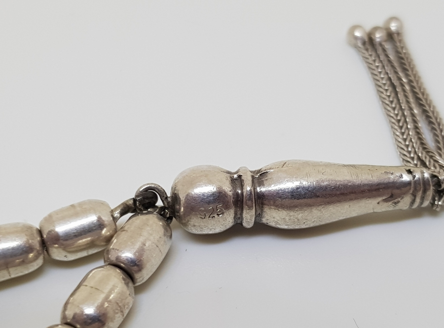 ANTİKA GÜMÜŞ TESPİH