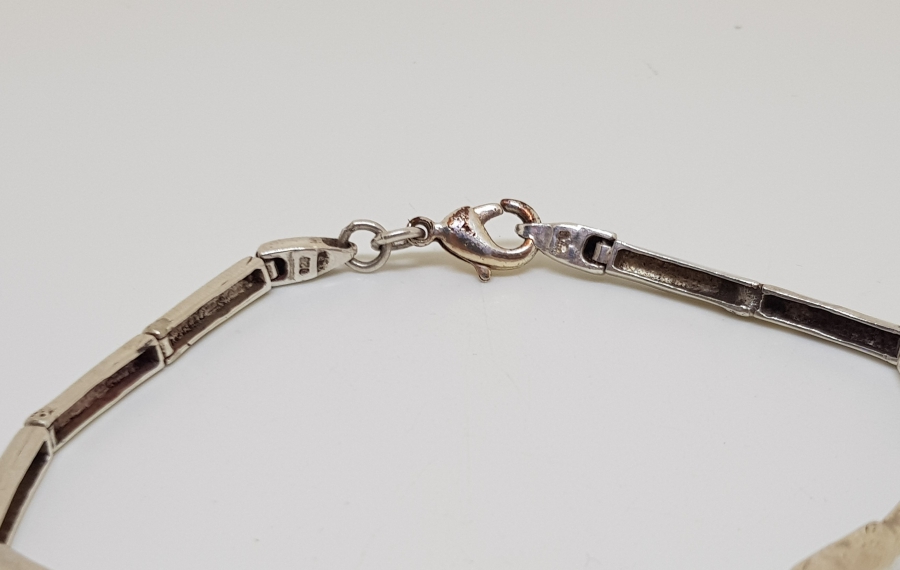 ZİRKON TAŞLI GÜMÜŞ BİLEKLİK