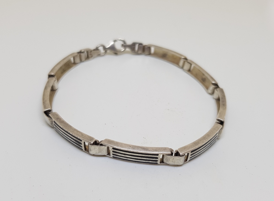 SAVATLI GÜMÜŞ BİLEKLİK