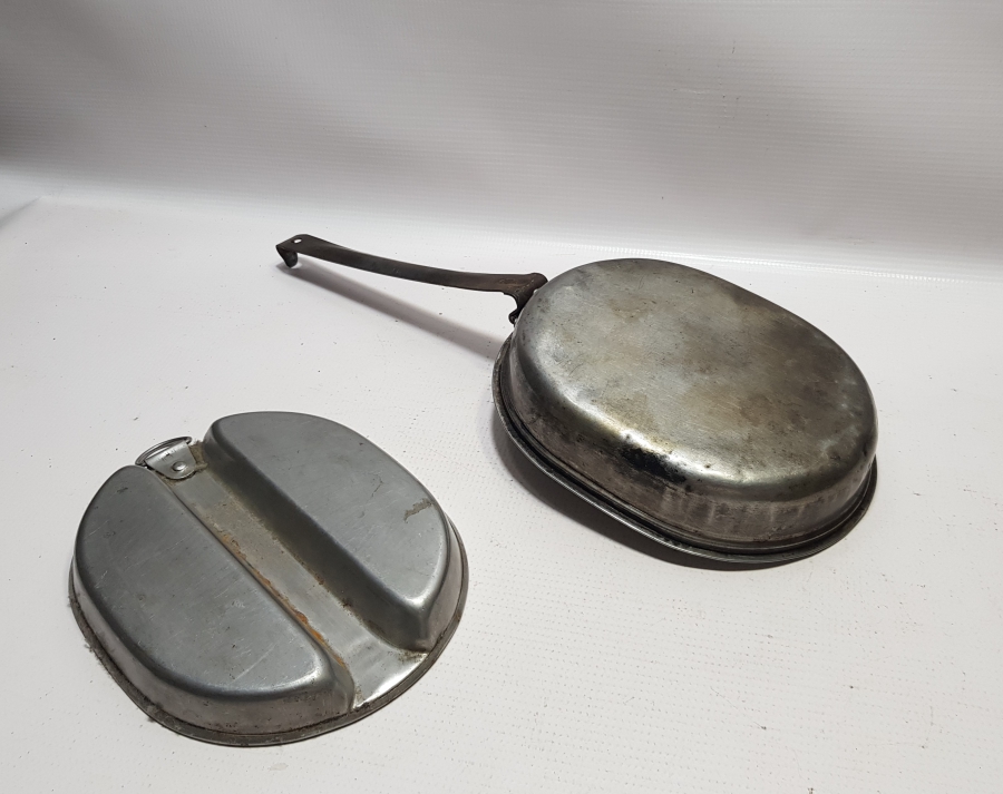 KORE SAVAŞI DÖNEMİ 1951 TARİHLİ ASKER KARAVANA TAVASI VE TABAĞI