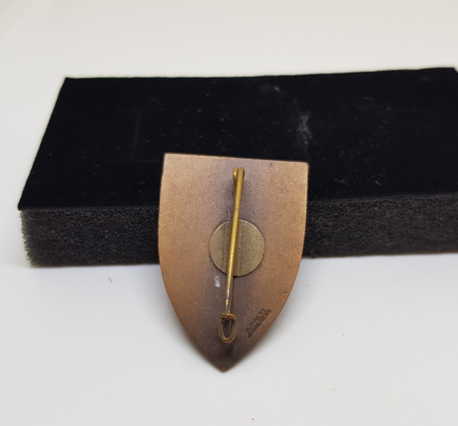 1935 İSTANBUL 4. BALKAN GÜREŞLERİ NADİR MADALYA ROZET