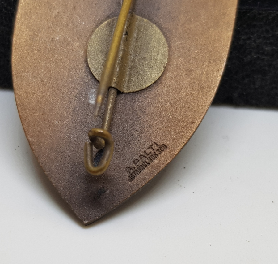 1935 İSTANBUL 4. BALKAN GÜREŞLERİ NADİR MADALYA ROZET