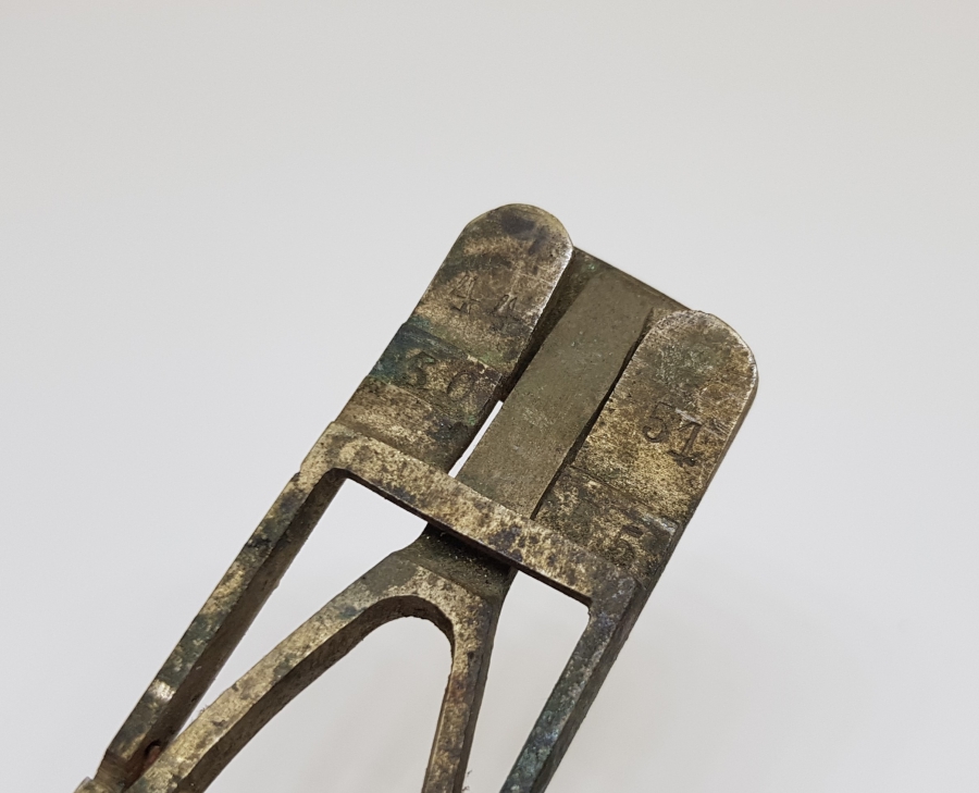 OSMANLI DÖNEMİ ÇOK NADİR FORMDA KUYUMCU TERAZİSİ