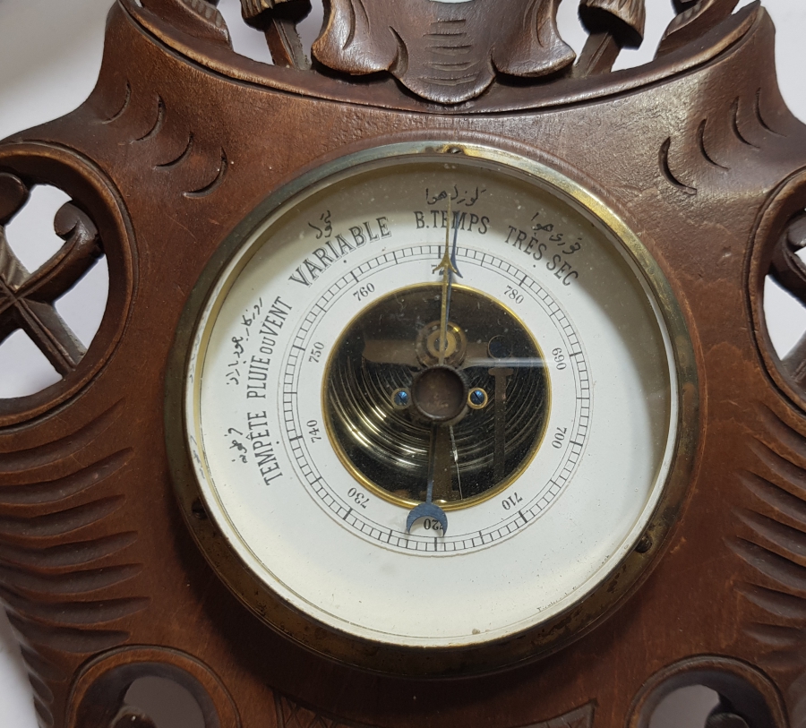 OSMANLICA YAZILI BAROMETRE