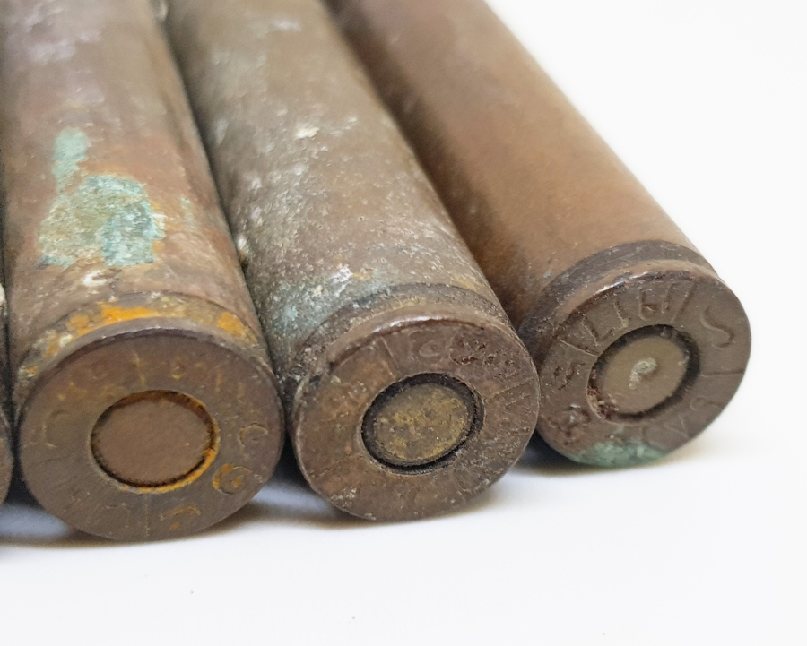 OSMANLICA YAZILI MERMİ KOVANLARI