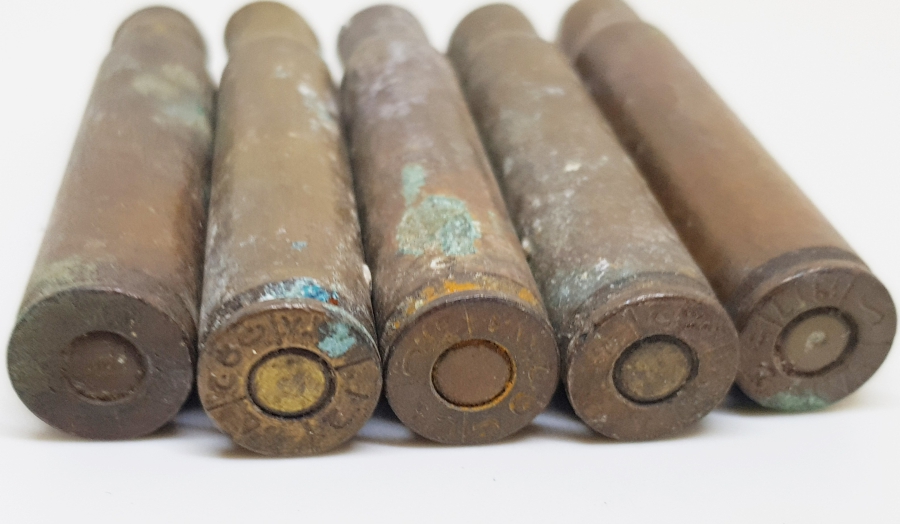 OSMANLICA YAZILI MERMİ KOVANLARI