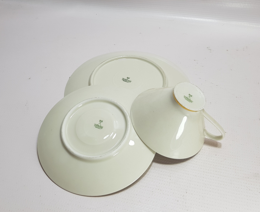 ALTIN VARAKLI BAVARIA TRİO ÇAY TAKIMI