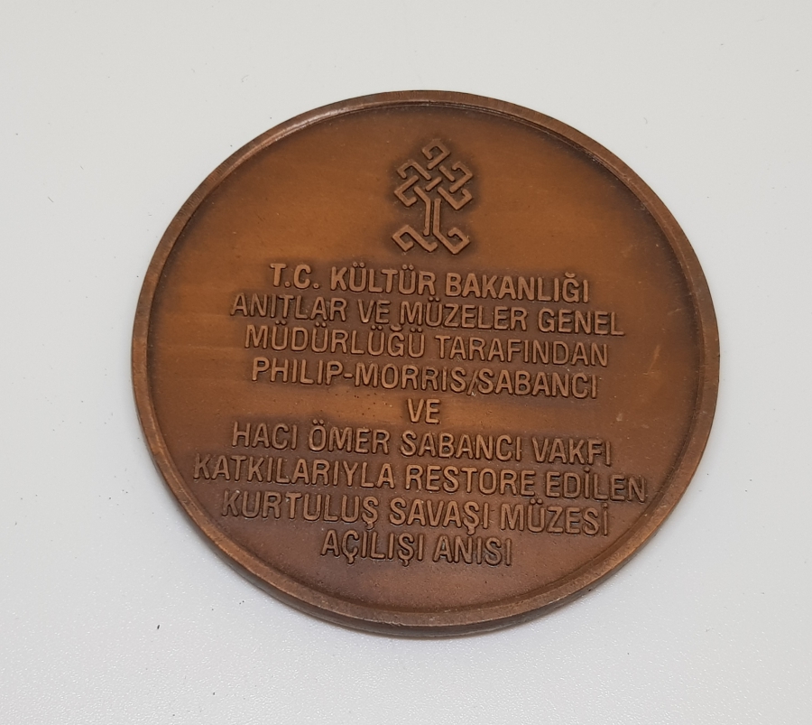 2001 KURTULUŞ SAVAŞI MÜZESİ AÇILIŞ HATIRASI NADİR MADALYA