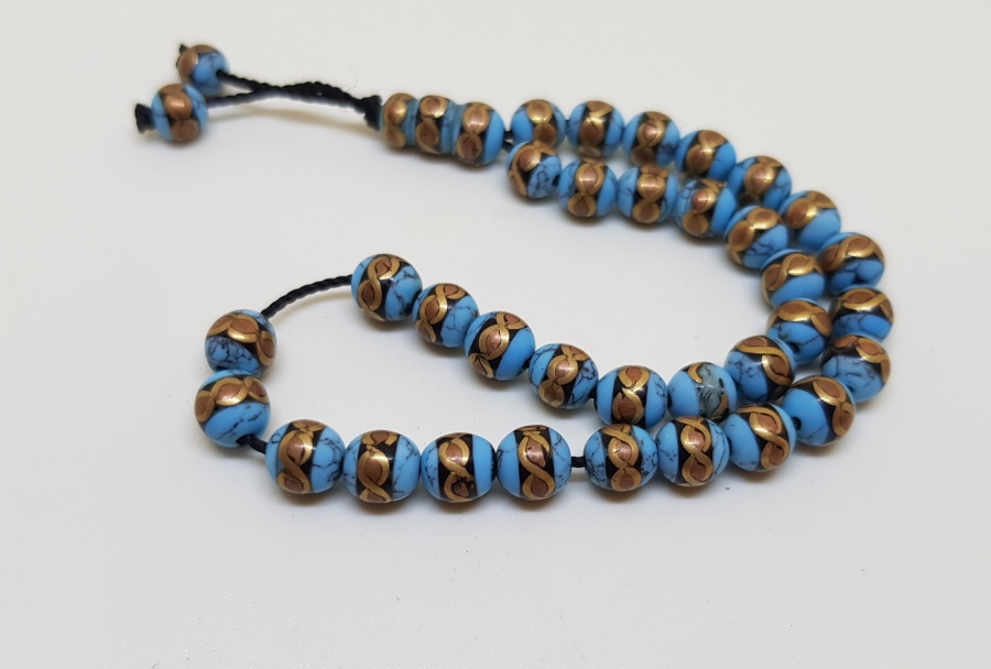 ANTİKA TURKUAZ TESPİH