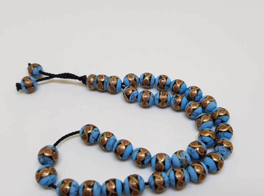 ANTİKA TURKUAZ TESPİH