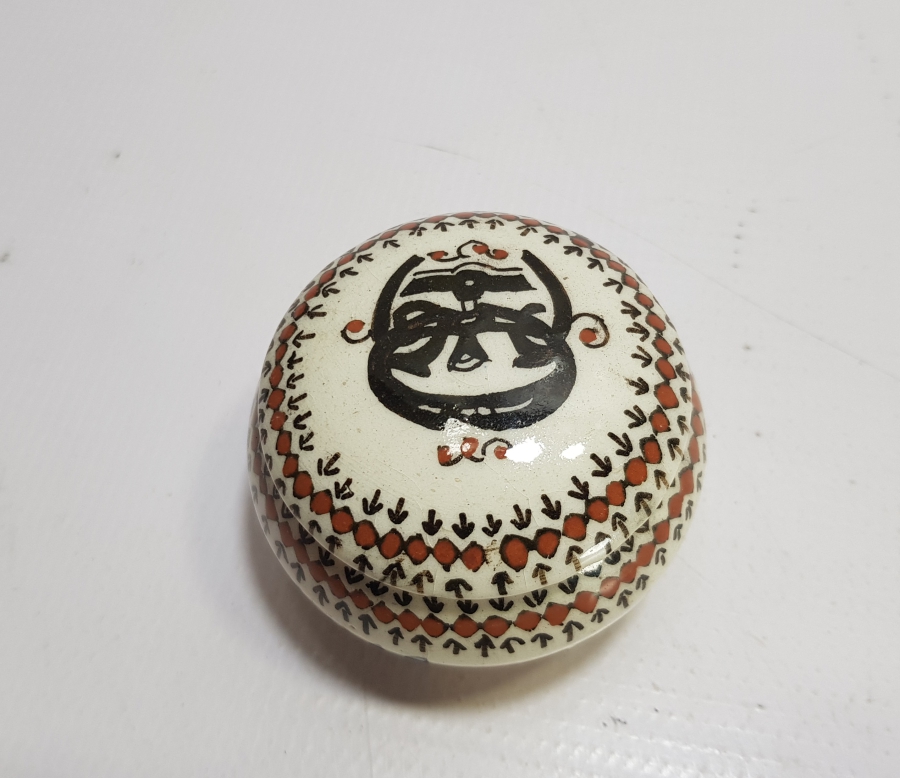 TEKKE İŞİ KÜTAHYA SERAMİK KUTU