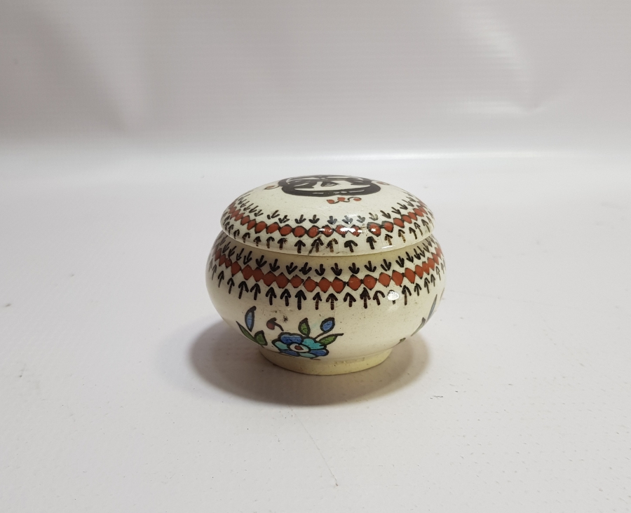 TEKKE İŞİ KÜTAHYA SERAMİK KUTU