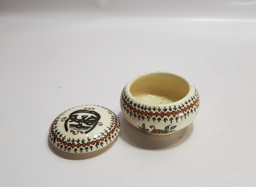 TEKKE İŞİ KÜTAHYA SERAMİK KUTU