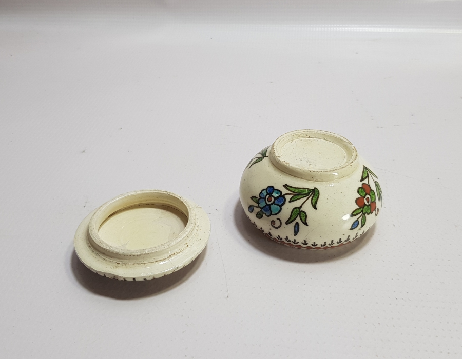 TEKKE İŞİ KÜTAHYA SERAMİK KUTU