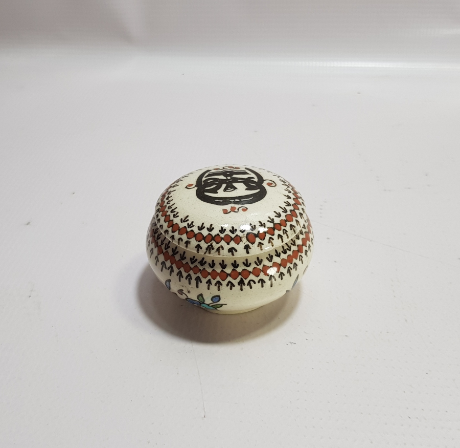 TEKKE İŞİ KÜTAHYA SERAMİK KUTU