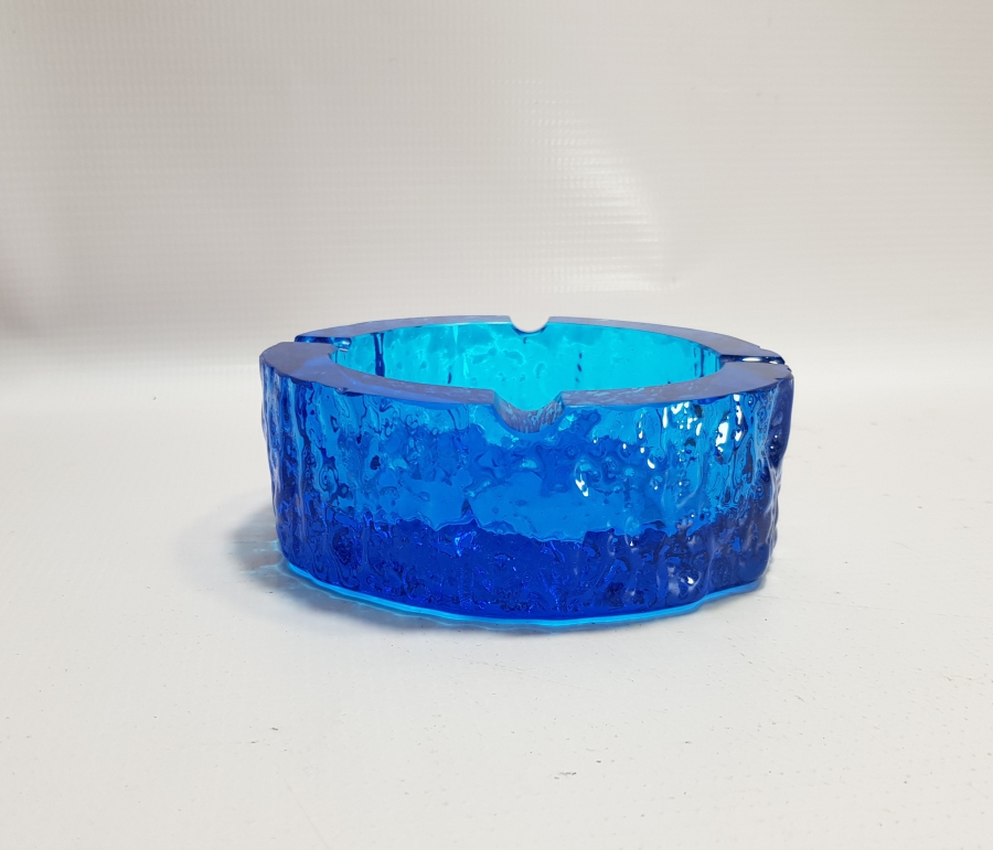 ANTİKA BOHEM CAM KÜL TABLASI